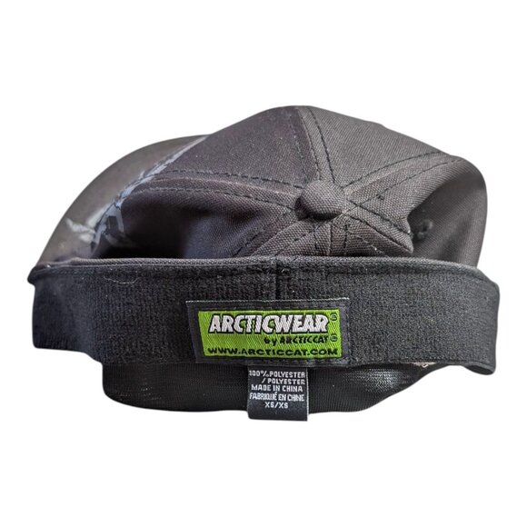 Team Arctic Cat Hat A-Flex Black XSMALL Good Condition - Picture 7 of 8